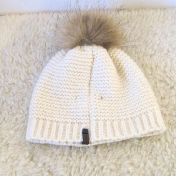 Rudsak Knit Beanie With Fur Pom Pom - Picture 6 of 11